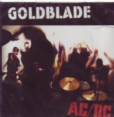 Gold Blade AC/DC CD Twenty Stone Blatt 2002 B/W We Don't Care, Good Taste Is The