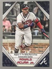 2019 Topps - Walmart Star Player Highlights Ronald Acuña Jr. #RA-25