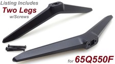 TCL 65Q550F TV Stand Legs w/ Screws A00348-0/A01429-0 - Used