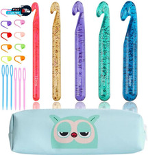 Large Crochet Hooks 25Mm 20Mm 18Mm 15Mm 12Mm Crochet Hooks for Chunky