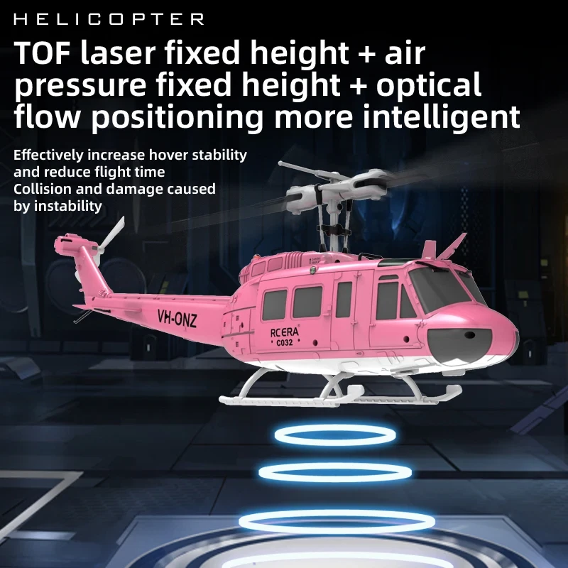 C032 Uh-1 Huey Simulation 3D 6 Way Aileron Free Reverse Flying Stunt Helicopter - Image 4 of 4