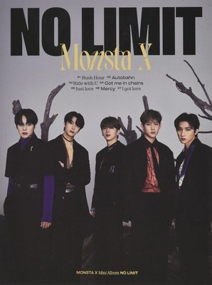 Monsta X No Limit (Limited Ver.) Cd Brand New