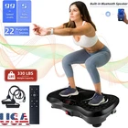 Evoland Vibration Plate Exercise Machine 99-Level 330lb-Fitness Platform Workout