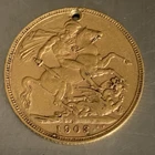 1903 Edward VII Gold Sovereign — photo from another recent sale