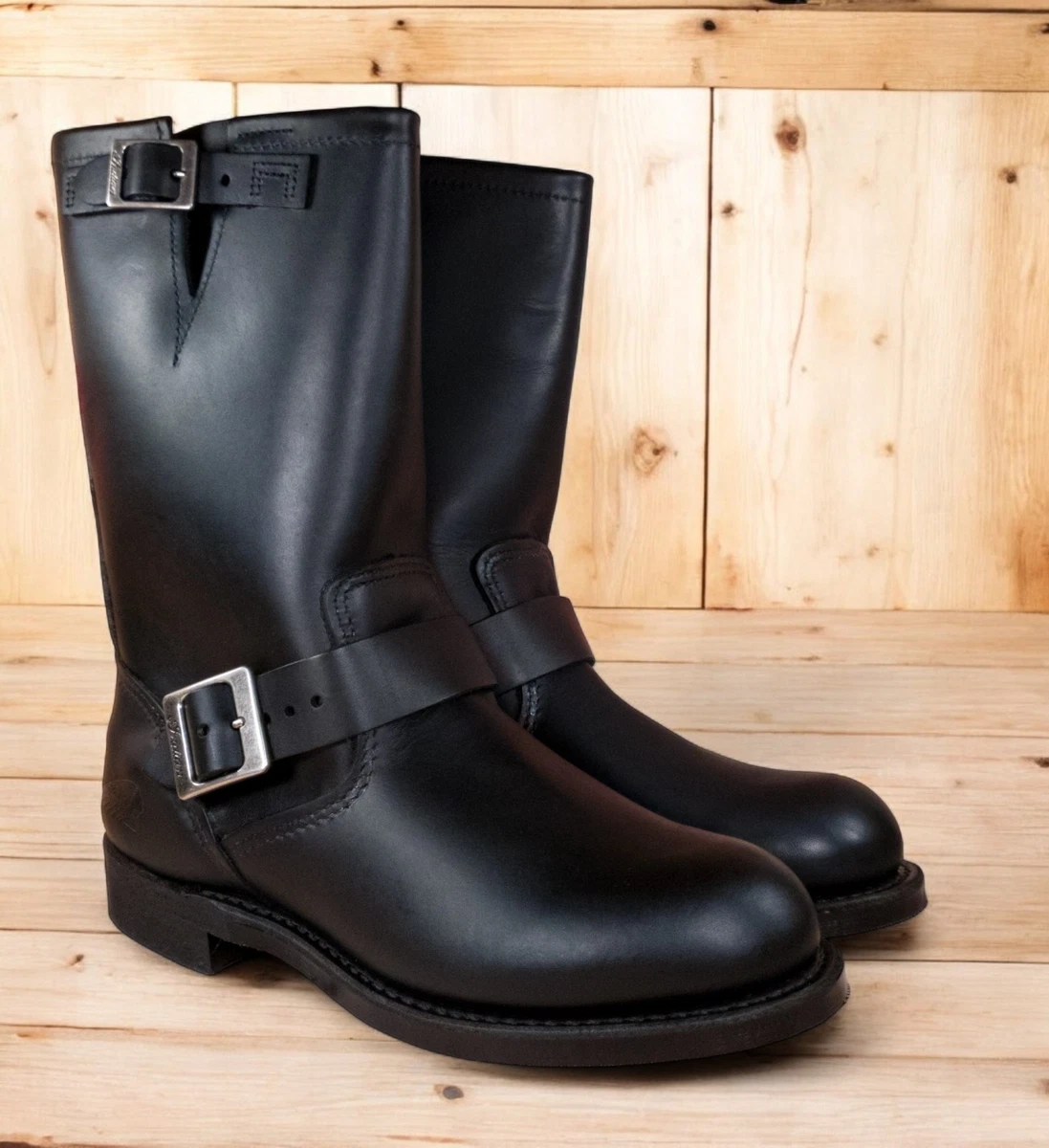 Buckle Boots Black Red Wing Shoes for Men for Sale | Shop New