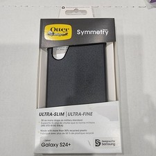 OtterBox Symmetry Series Slim Phone Case For Samsung Galaxy S24 Plus, Black