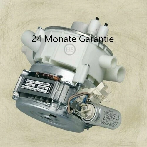 Bomba de circulación Miele Mpeh - 00 62 / 02 con piezas nuevas 24 M. Garantía