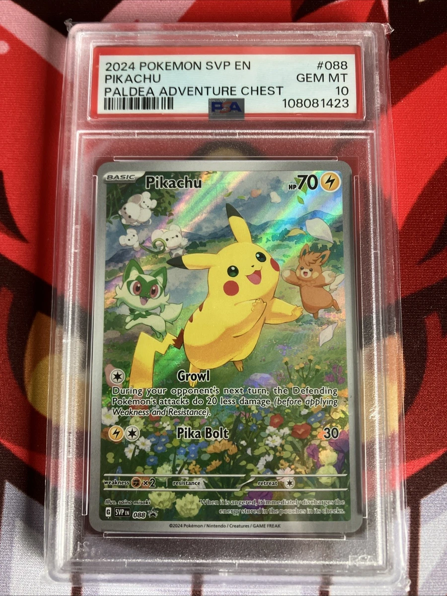 Pikachu Pokémon TCG Professional Sports Authenticator (PSA) Grade