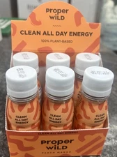 Proper Wild - Energy Shot Peach Mango - Case Of 6 2.5 Fluid Ounces