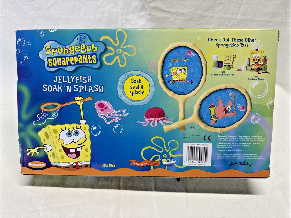SpongeBob SquarePants Jellyfish Soak'n Splash Paddles Summer Water