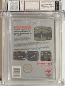 NES CIB Metroid IMP 5.5 🔥 5 Screw Cart Round SOQ Box | 1987