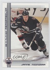 2000-01 ITG Be A Player Memorabilia Janne Niinimaa #282 0a0