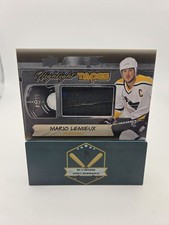 Mario Lemieux 2025 UD Engrained Icons Highlight Tapes Memorabilia Card 2/10