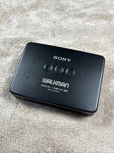 SONY WM-EX666 Working Perfectly Cassette Player Walkman New Belt 93722