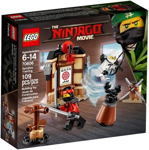 LEGO NINJAGO Movie Spinjitzu Training neu versiegelt nicht mehr im Handel erhältlich Set Geschenk 70606 ** BESCHÄDIGT