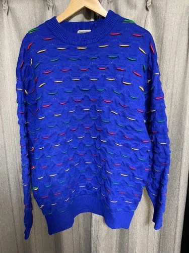 vestopia Cashmere Blend Knit Sweater Made in Japan L-XL Size - product listing photo