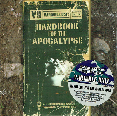 Variable Unit - Handbook for the Apocalypse Promo CD 4Track 2003 sealed