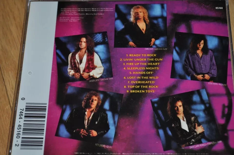 Melidian - Lost in the Wild (cd 1989 CBS records) Melodic Hard Rock RARE Foto 2 de 2