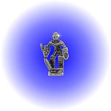 Small Hockey Goalie Pewter Figurine