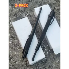 2PCS Handcuff Key Tool Universal Tactical Black Pocket Clip Police Carbon Cuff 