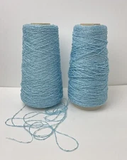 Blue Sky 100% Rayon Cone yarn Princess Crochet Knitting Macnine Weaving 15 Oz