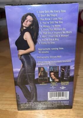 Shania Twain - Come On Over Video Collection (VHS, 1999) for sale