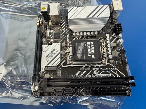 ASUS PRIME H610I-PLUS D4-CSM LGA 1700 Intel H610 SATA 6Gb/s Mini ITX Intel Mothe - Picture 4 of 7