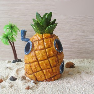fish tank pineapple