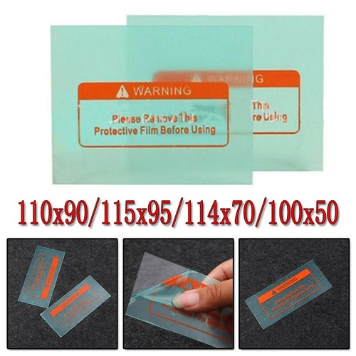 10x Clear PC Welding Protective-Cover Lens Plate For Welding Helmet Replacement - Picture 2 of 38