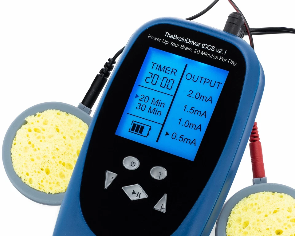 TheBrainDriver tDCS Device v2.1 + 6 Extra Pairs of Sponges. Ships Worldwide Dail - image 2 of 4
