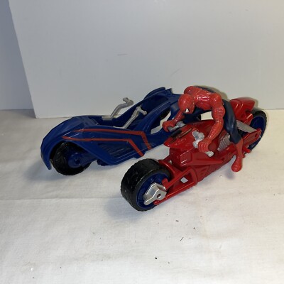 Toy Spider Man Electric Motorcycle Motorcycle Toy Marvel Spiderman