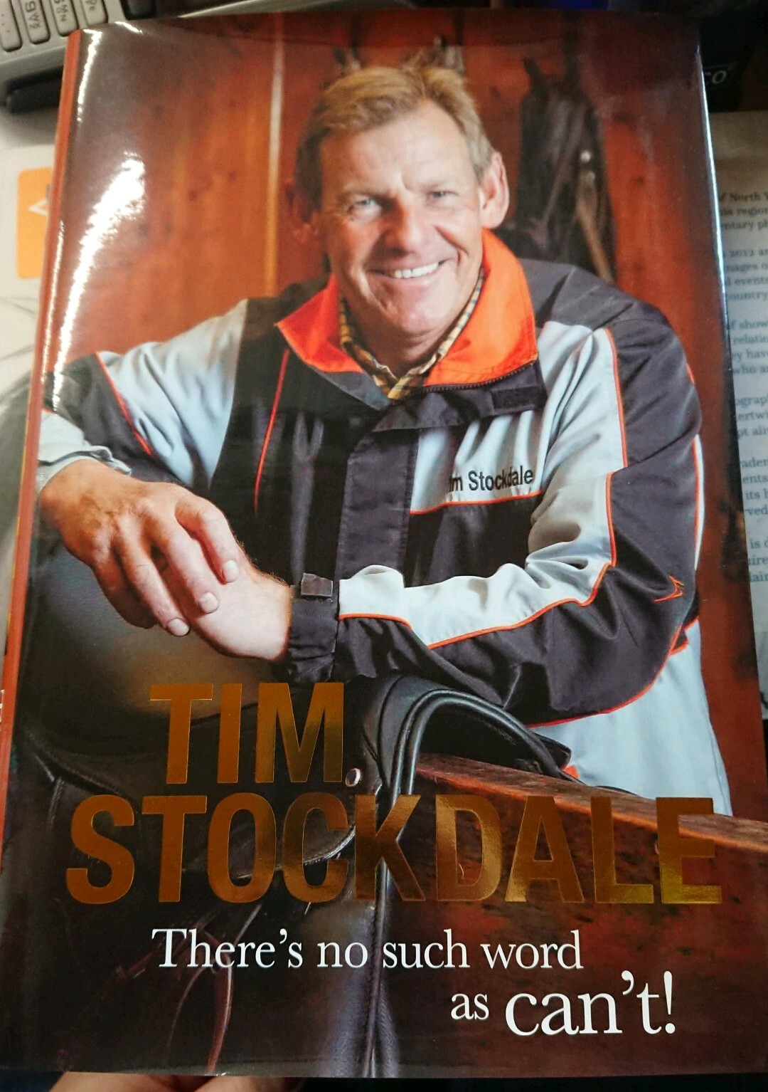There's No Such Word As Can't Tim Stockdale Autobiography Show Jumping book
