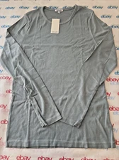 SPLENDID The Classic Soft Long Sleeve Tee Round Neck Size Large