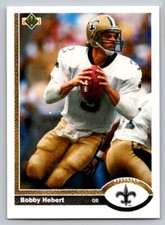 1991 Upper Deck - Bobby Hebert #44