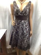 Studio Y Brown Floral Dress Womens Size S 210213RPO/POB