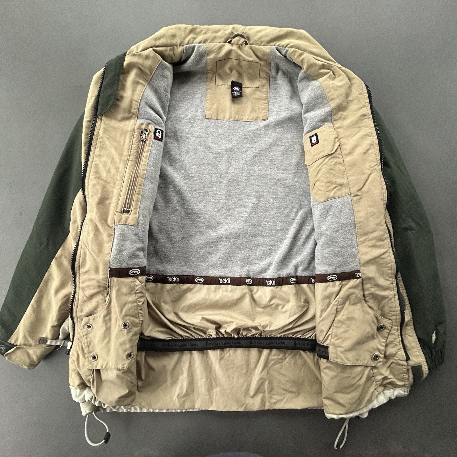 Ecko Function Jacket Parka Mens Medium Utility Sk… - image 2