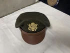 WW2 US American USAAF Army Military General Officers Crusher Visor Hat Cap