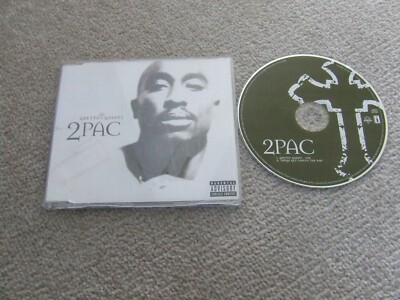 CD SINGLE 2PAC GHETTO GOSPEL 2 TRACK 2004