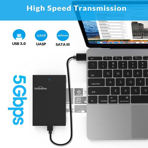 Externe Festplatte HDD/SSD Case 2,5" USB 3.0 SATA Mac PC Ps4 Ps5 500GB 750GB 1TB - Bild 16 von 24