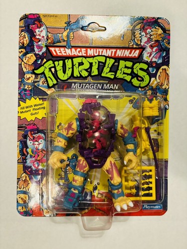 1990 TEENAGE MUTANT NINJA TURTLES MUTAGEN MAN MOC ...