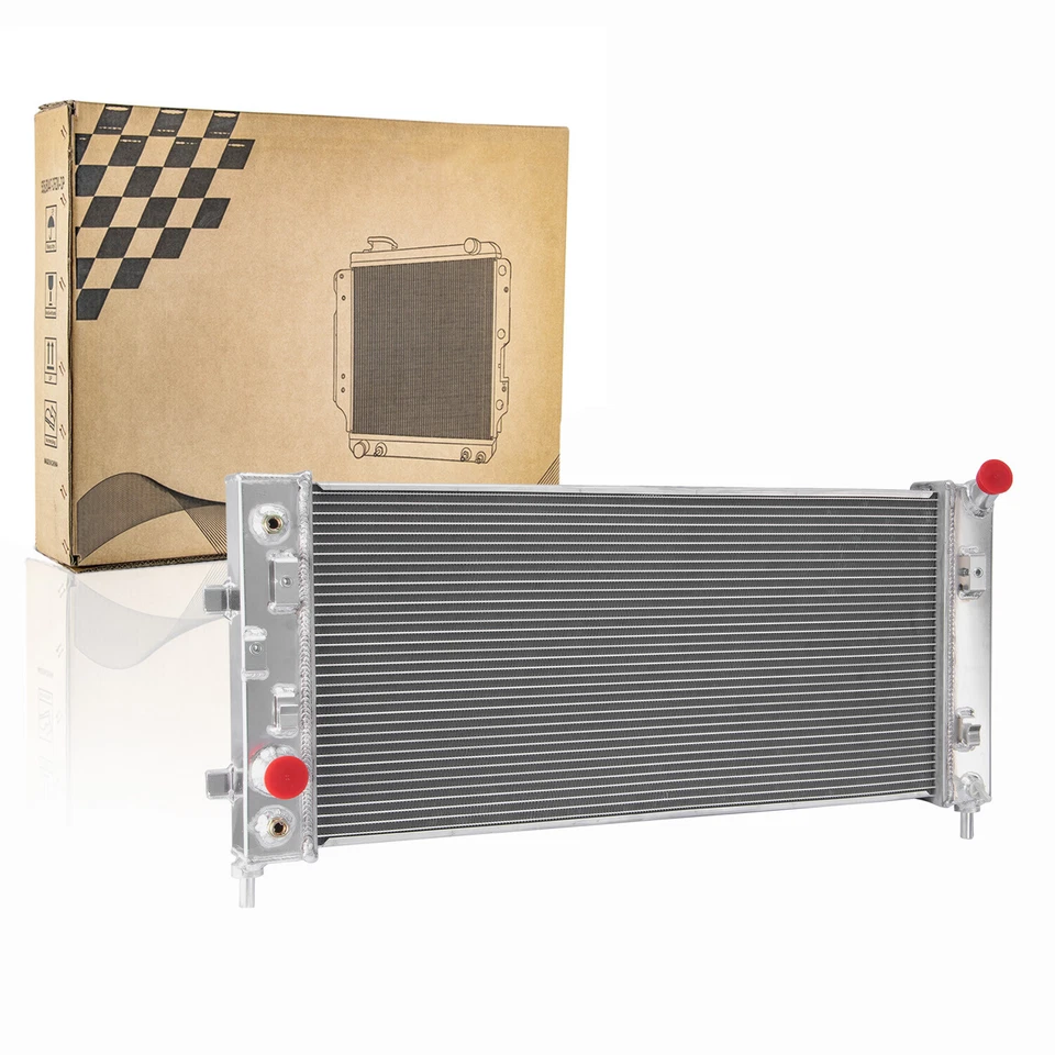 3-Row Radiator Fit 2005-11 Chevy Impala Monte Carlo Buick Allure LaCrosse 3.6L Foto 2 de 4