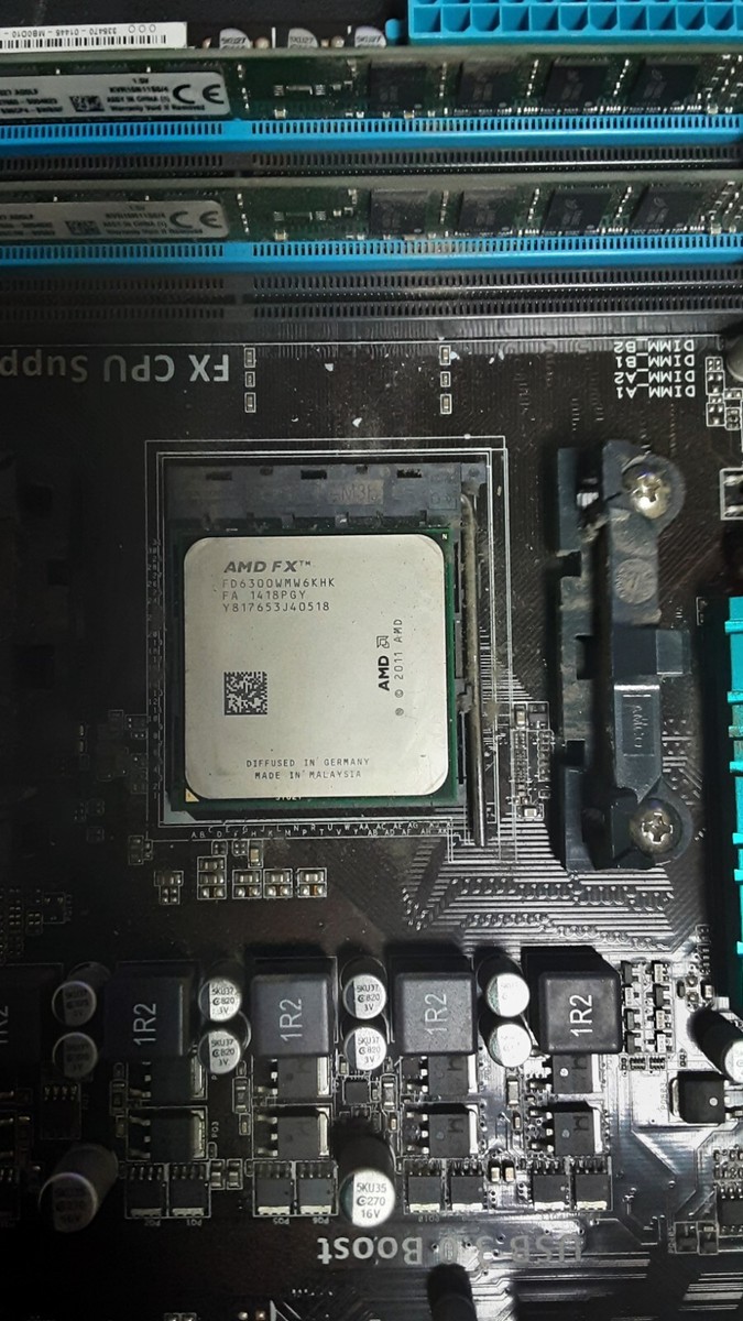 ASUS M5A97 LE AMD FX-6300 kvr16n11s8/4 8GB RAM(2x4GB) package