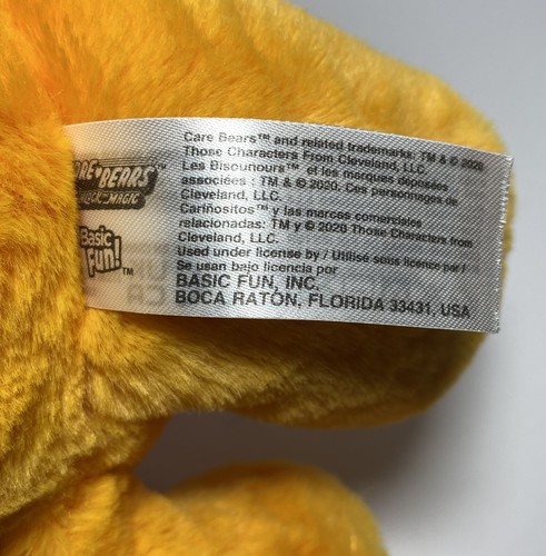 2020 Care Bears Unlock the Magic Orange Heart Tenderheart Bear 14" Plush - Picture 7 of 8