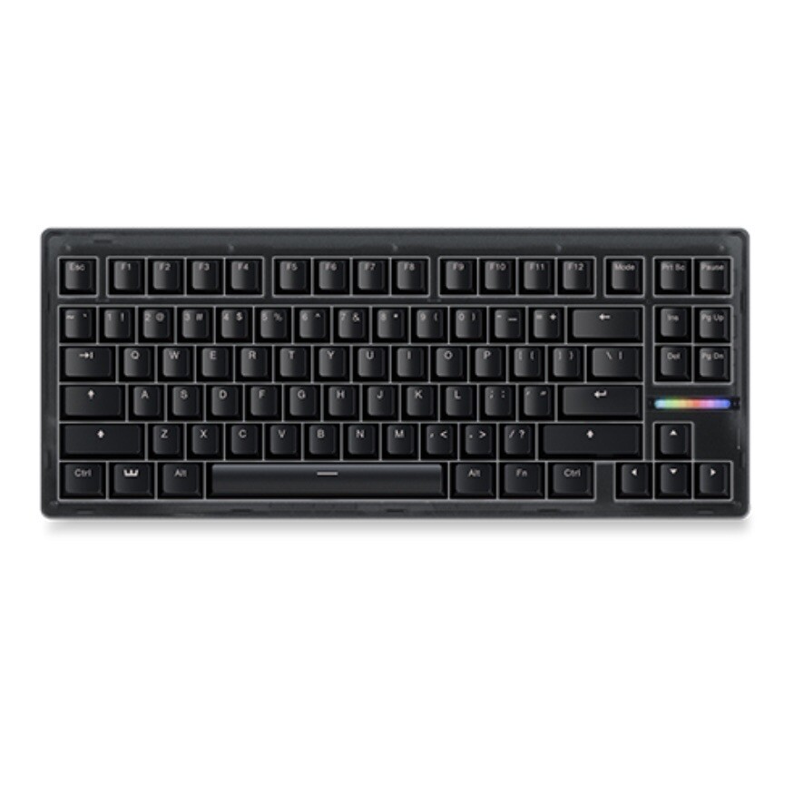 Wooting 80HE ANSI Black PCR Plastic Gaming Keyboard New FAST Wooting 80HE ANSI Black PCR Plastic Gaming Keyboard New FAST
