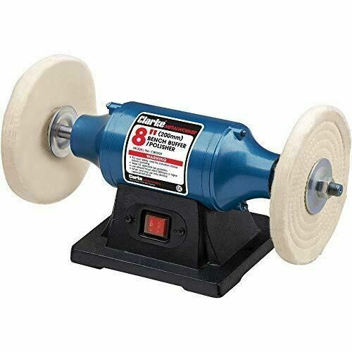 Amortiguador/pulidor de banco Clarke CBB200 370W 8"" (230 V) - Imagen 1 de 1