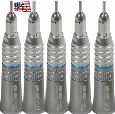 1-5Pcs Dental Low Slow Speed Straight Nose Cone Handpiece E-Type FIT NSK STYLE