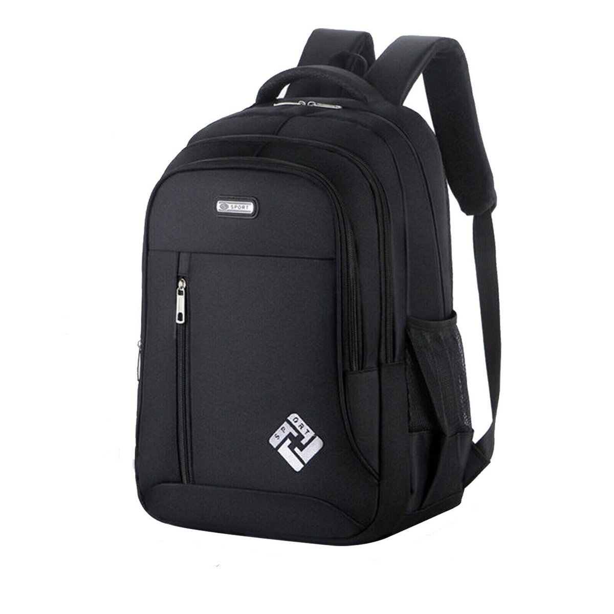 Men Women Backpack Bookbag School Travel Laptop Rucksack Zipper