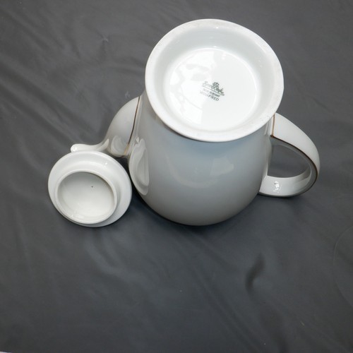 Rosenthal China Selb Germany Winifred Continental Coffee Pot & Lid Gold & Cream - Afbeelding 8 van 9