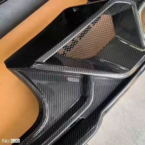 GT500 Style Black Rear Bumper Lip Quad Tips Diffuser For 18-22 Ford Mustang - Picture 13 of 17
