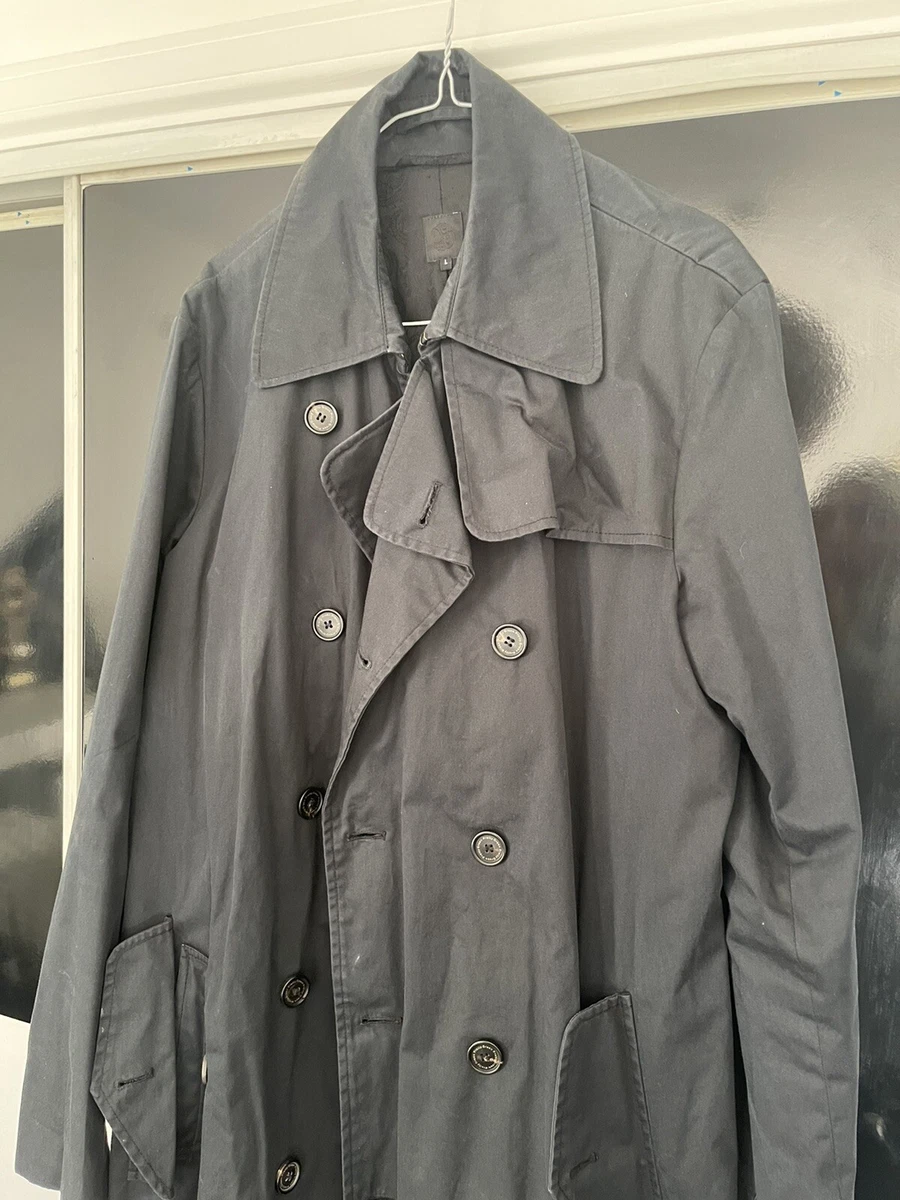 Pretty green double store breasted trench coat
